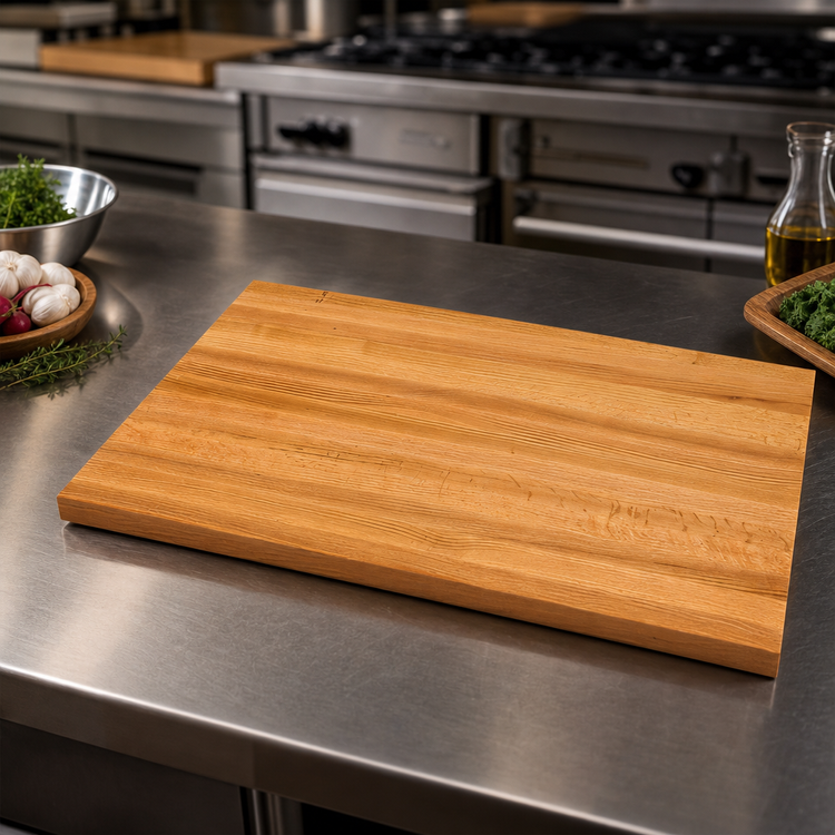 Product image #3 for John Boos Appalachian Red Oak Edge Grain Kitchen Countertop, 30 x 25 x 1-1/2 Inch, Penetrating Oil Finish