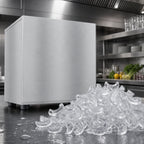 Thumbnail image #3 for Hoshizaki KMH-2100SRJZ3 36-Inch Stackable Crescent Cube Ice Maker, Remote Air-Cooled, Stainless Steel, Up to 2026 lb/24 Hours