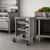 Thumbnail image #3 for Cres Cor Half-Height Mobile Utility Rack for 18 x 26 Inch Pans