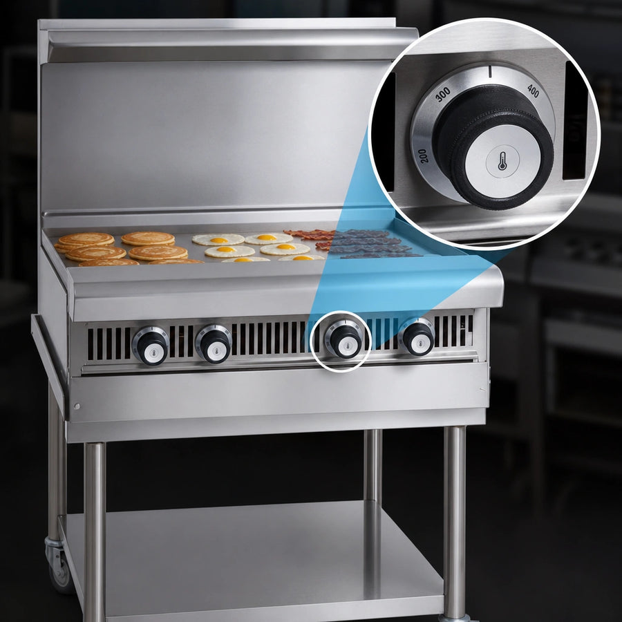 Thermostatic Griddle Controls