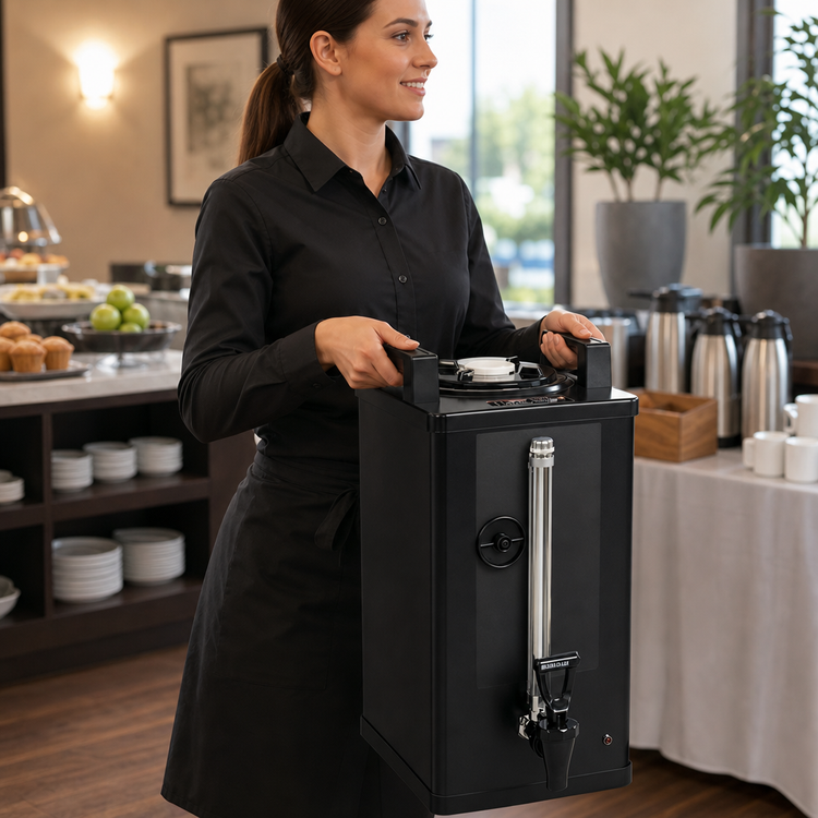 Product image #3 for BUNN Soft Heat® Portable Coffee Server, 1.5 Gallons, Black