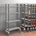 Thumbnail image #3 for Cambro Camshelving Elements XTRA High Density Mobile Starter Unit, 18 in x 60 in x 78-1/4 in, 4-Shelf Vented, Speckled Gray