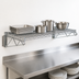 Thumbnail image #3 for Quantum Wall-Mount Cantilever Single Wire Shelf Unit, 48 x 24 Inches, Chrome Plated