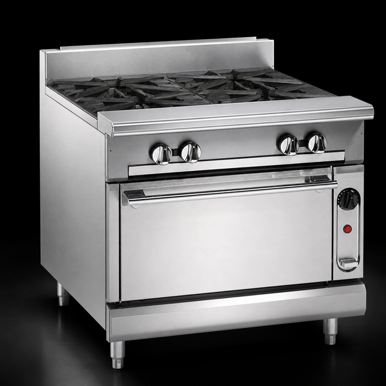 Product image #3 for Vulcan V Series 36-Inch Heavy Duty Gas Charbroiler Range with Cabinet Base