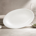 Thumbnail image #4 for Ardesia Ocea Oval Porcelain Bowl, 18 x 13-5/8 Inches, Creamy White