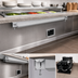 Thumbnail image #3 for Hatco 48-Inch Undermount Cold Shelf, 19.5-Inch Deep, Remote Refrigeration, Aluminum