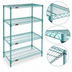 Thumbnail image #3 for EagleGard 4-Tier Starter Wire Shelving Unit, 24