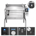 Thumbnail image #3 for Groen 40-Gallon Electric Braising Pan with Advanced Controls, Manual Tilt, and Open Leg Base