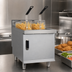 Thumbnail image #3 for Eurodib Countertop Natural Gas Full Pot Fryer, 30 lb Capacity, 4-Burner