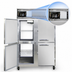 Thumbnail image #3 for Continental Refrigerator 2FNPTHD Two-Section Pass-Thru Reach-In Freezer with Half Doors