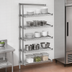 Thumbnail image #3 for Eagle Group 5-Tier Add-On Wire Shelving Unit, 30W x 18D x 86H, Stainless Steel Finish