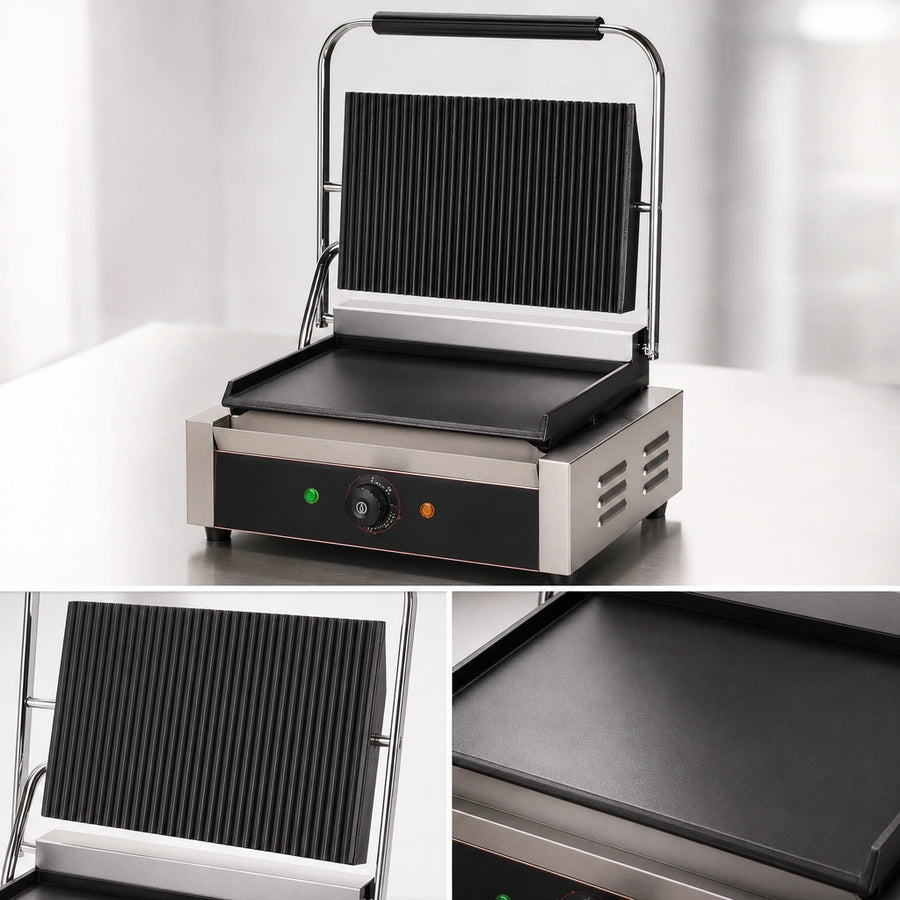 Grooved Top / Flat Bottom Plates