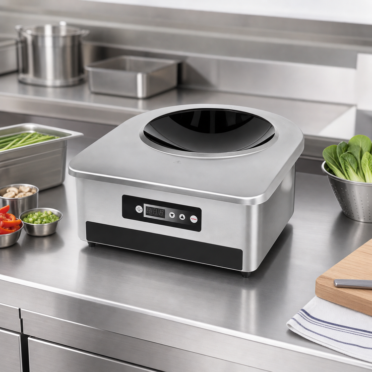 Product image #3 for Vollrath Countertop Induction Wok Range with Power Level Control