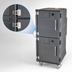 Thumbnail image #3 for Cambro Pro Cart Ultra Security Package Electric Cold Food Pan Carrier, Front-Loading, 16 Full-Size Sheet Pan Capacity