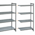 Thumbnail image #3 for Cambro Camshelving Basics Plus 4-Shelf Add-On Polymer Shelving Unit, 18