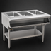 Thumbnail image #3 for Eagle Group 3-Well Sealed Well Electric Hot Food Table with Open Base, 48-Inch, 240V