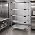 Thumbnail image #3 for Quantum 30 Inch x 18 Inch x 86 Inch Solid Stainless Steel Shelving Starter Kit