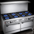 Thumbnail image #3 for Southbend Ultimate 60-Inch Gas Restaurant Range with 6 Burners, 24-Inch Griddle/Broiler, Standard Oven and Convection Oven
