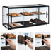 Thumbnail image #4 for KoolMore 32-Inch Countertop Display Case with 3 Sliding Glass Doors, 4.2 Cu. Ft. Capacity