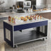 Thumbnail image #2 for Atlas Metal INFRF-4 Mobile Refrigeration Frost Top Unit, 64