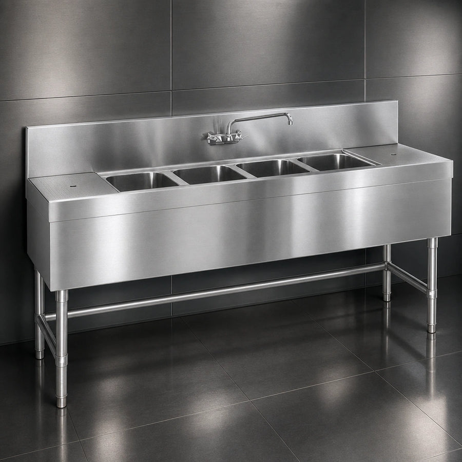 Heavy-Gauge Stainless Steel Construction