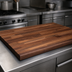 Thumbnail image #3 for Boos Block American Black Walnut Blended Edge Grain Kitchen Countertop, 60 x 36 x 1-1/2 Inch, Varnique Finish