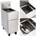 Thumbnail image #3 for Dean GF Value 40 lb Open-Pot Gas Floor Fryer with Millivolt Controls