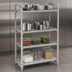 Thumbnail image #4 for Cambro Camshelving Premium 4-Shelf Vented and Solid Stationary Starter Unit, 18
