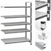 Thumbnail image #3 for Cambro Camshelving Elements XTRA Stationary Add-On Shelving Unit, 72
