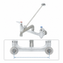 Thumbnail image #3 for T&S Brass B-0660-BSTP Wall-Mounted Service Sink Faucet with Adjustable 8-Inch Centers and 9-Inch Bucket/Pail Hook Spout