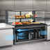 Thumbnail image #3 for Reveal 35-3/4-Inch Service Refrigerated Slide-In Counter Deli Case