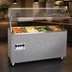 Thumbnail image #3 for Vollrath 2-Series Affordable Portable 4-Well Mobile Hot Food Station with Buffet Breath Guard Lights and Storage Doors