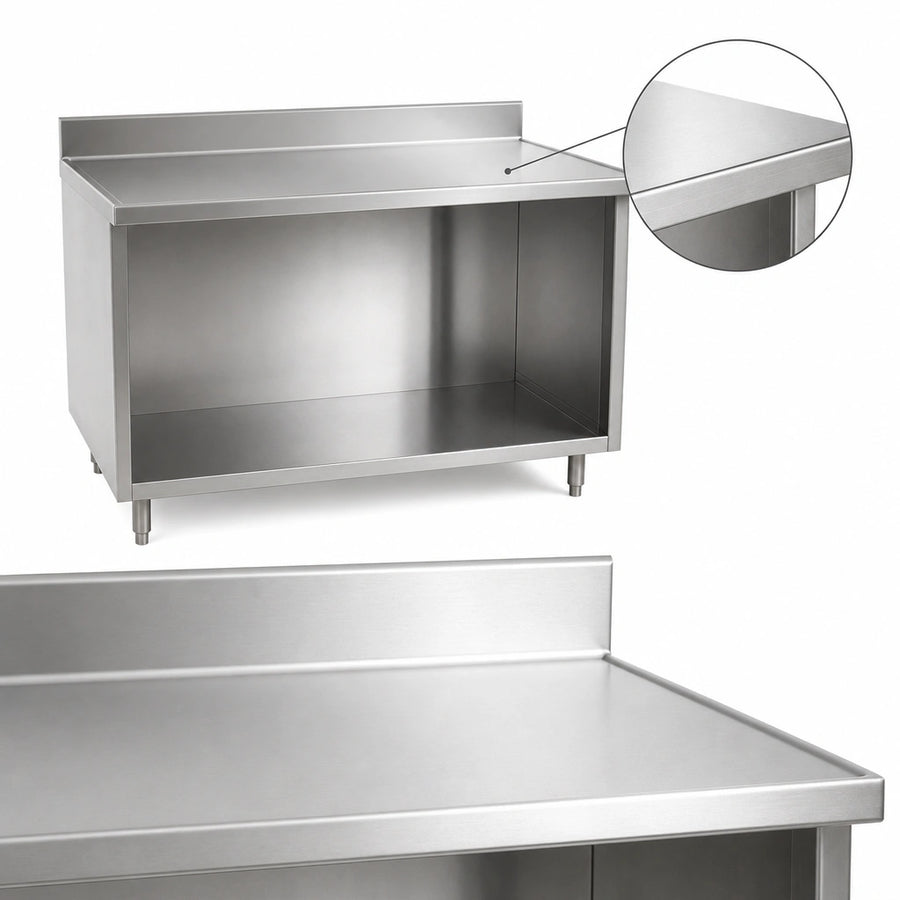 14-Gauge 304 Stainless Steel Top