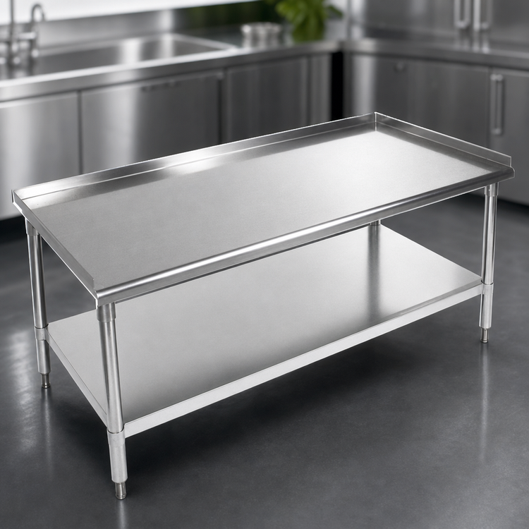 Product image #3 for John Boos Stainless Steel Equipment Stand with Adjustable Undershelf, 15 x 30 x 24 Inches