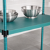 Thumbnail image #3 for Eagle Group QuadPLUS Solid Polymer Shelf Mat with QuadTruss Wire Frame, 54 x 21 Inches, Green