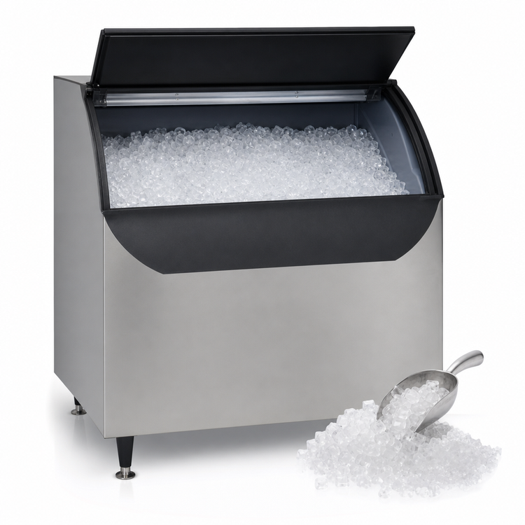 Product image #3 for Ice-O-Matic B110 Top-Hinged Ice Bin with Slope Front Door, 854 lb Capacity