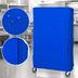 Thumbnail image #3 for Quantum 24 x 48 x 63 Inch Wire Cart Cover, Blue 400 Denier Nylon with Zipper Flap