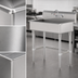 Thumbnail image #3 for 40-Inch Freestanding ADA-Compliant Stainless Steel Service Sink with Gooseneck Faucet