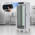 Thumbnail image #3 for Metro C5 8 Series Full-Height Pass-Thru Controlled Temperature Holding Cabinet with Touch-Screen Controls, Double-Pane Glass Doors, and Universal Wire Slides