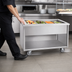 Thumbnail image #3 for Randell IC-4S Mobile 4-Pan Iced Cold Food Table