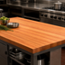 Thumbnail image #3 for Boos Block American Cherry Edge Grain Kitchen Countertop, 132W x 36D x 3-Inch Thick, Penetrating Oil Finish