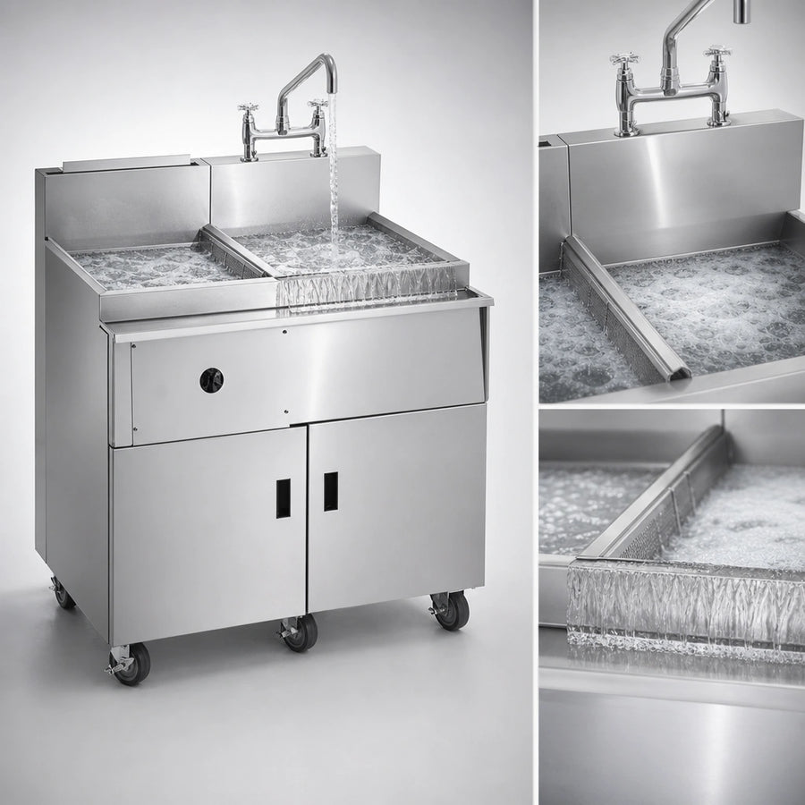 Exclusive Water Wash System