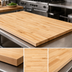 Thumbnail image #3 for Boos Block Northern Hard Rock Maple Blended Edge Grain Kitchen Countertop, 72 x 32 x 1-1/2 Inch, Oil Finish