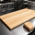 Thumbnail image #3 for John Boos Boos Block 84-Inch x 25-Inch Edge Grain Northern Hard Rock Maple Kitchen Countertop with Penetrating Oil Finish