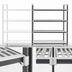 Thumbnail image #3 for Cambro Camshelving Elements XTRA 24-Inch Deep x 60-Inch Wide x 72-Inch High 4-Tier Stationary Add-On Shelving Unit