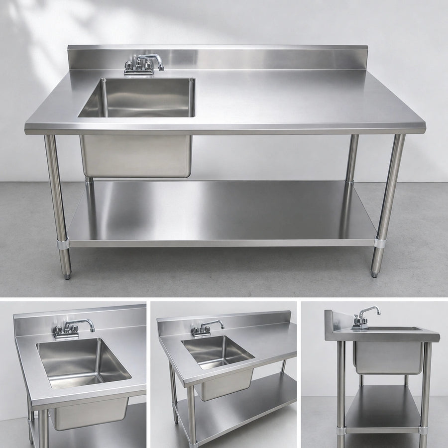 Left-Side Sink Configuration