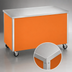 Thumbnail image #3 for Vollrath 4-Series Signature Server Utility Serving Counter, 46W x 28D x 27H, Stainless Steel, Enclosed Base