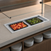 Thumbnail image #3 for Delfield Narrow Drop-In Ice Cooled Cold Pan, 46-3/4