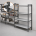 Thumbnail image #3 for Cambro Camshelving Basics Plus 4-Shelf Solid Add-On Polymer Shelving Unit, 24
