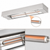 Thumbnail image #3 for Winco 24-Inch Electric Unlighted Strip Heater with Aluminum Body and Undermount Brackets